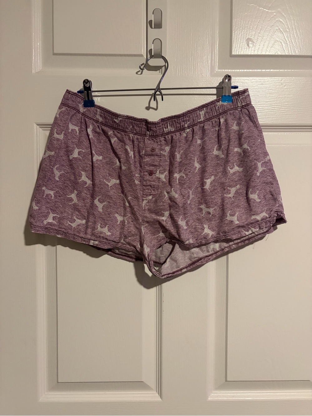PINK Victoria's Secret Mauve Printed Sleep Shorts